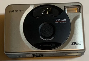 GOLDLINE TX300 APS POINT AND SHOOT KAMERA - GEHÄUSE - SEHR GUTER GEBRAUCHTER ZUSTAND - Bild 1 von 3