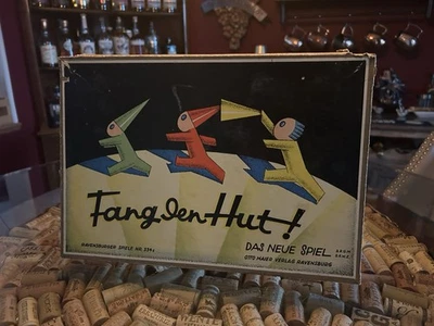 Antique Fang den Hut Capture the Hat Board Game Near complete 334c Ravensburger - Image 1 of 4