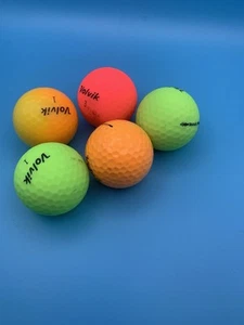 Volvik Used Golf Balls (5) - Picture 1 of 3