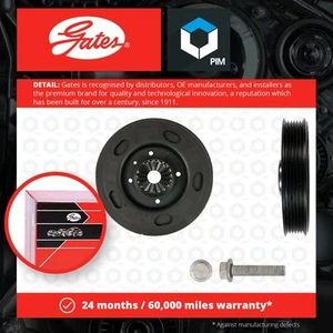 Crankshaft Pulley (TVD) fits AUDI A3 1.8 2.0 04 to 20 Torsional Vibration Damper - Picture 1 of 2