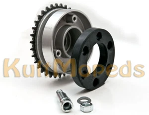 Antriebs Ritzel 34Z Zähne pas f Simson S51 S50 KR51 Schwalbe Mitnehmer Elastring - Bild 1 von 2