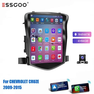 9.7'' Car Stereo Carplay Radio For Chevy Cruze 2009-2015 Android14 GPS w/AHD 64G - Picture 1 of 12