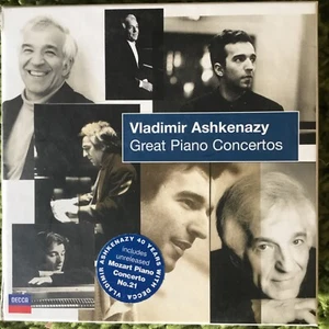 Great Piano Concertos (CD, Mar-2003, 11 Discs, Decca) Vladimir Ashkenazy - Picture 1 of 1