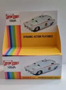 DINKY TOYS, CAPTAIN SCARLET, MSV, REPODUCTION BOX AND TRAY (MODEL NOT INCLUDED ) - Picture 1 of 7