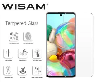 WISAM® Für Samsung Galaxy A51 SM-A515F Panzerfolie Schutzfolie Schutzglas Displayschutz
