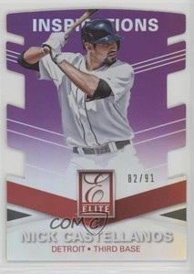 2015 Panini Elite Inspirations Die-Cut /91 Nick Castellanos #121