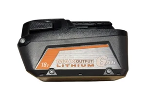 Ridgid 6.0Ah Lithium-Ion Battery R840060 MAX Output 18V Battery for Power Tools - Picture 1 of 6