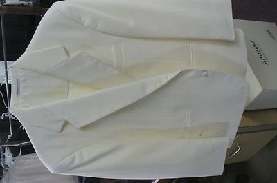 Ivory 2 Btn Notch Dinner Jacket - Coat Only - 90402 - Image 1 of 4
