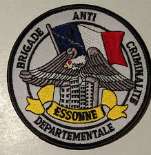 French Police Patch France Essonne Brigade Anti Criminalite