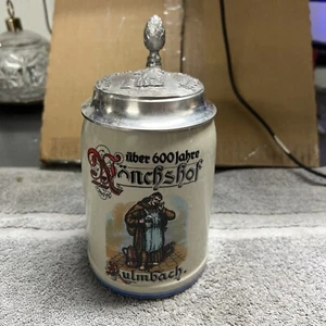 Vintage - Kulmbach Monchshof - Uber 600 Jahre - Deutscher Bierkrug - Rastal - Bild 1 von 6