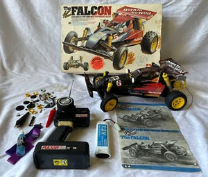 Coche controlado por radio Tamiya The Falcon -RC-#5805- escala 1:10-usado-de colección - Imagen 1 de 24