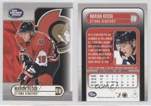 2003-04 Pacific Calder Marian Hossa #72 HOF