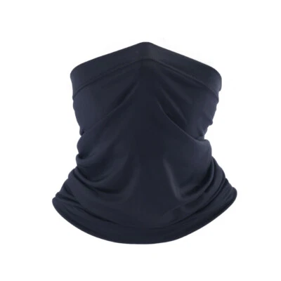Bandana delgada cuello polaina deportes senderismo ciclismo máscara facial bufanda fresca hombres mujeres Foto 1 de 4
