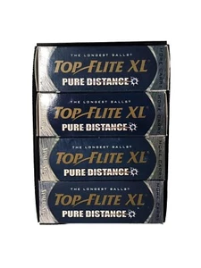 Spalding Top Flite XL Pure Distance Golf Balls - 4 Pack Lot - Fast Shipping! - Picture 1 of 1