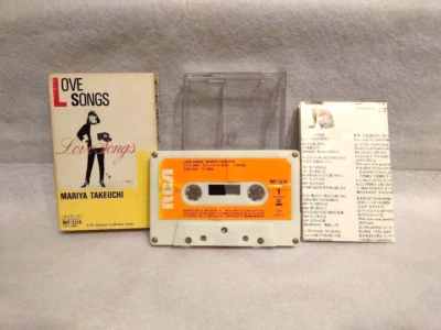Mariya Takeuchi / Love Songs Cassette Tape 1986 Japanese RCA Records RHT 2310 - Image 1 of 2