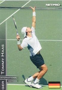 2003 Netpro International #9 Tommy Haas Germany Professional Tennis ATP Tour - Picture 1 of 4