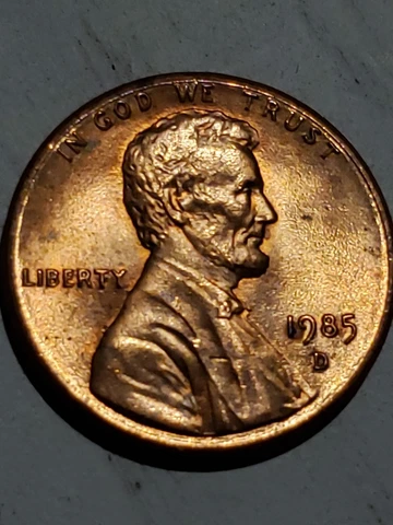 1985 D penny DDO Cover