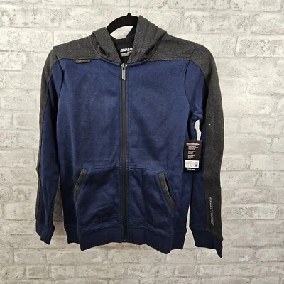 Sudadera con capucha Bauer Premium polar cremallera completa juvenil talla pequeña nueva con etiquetas Foto 1 de 3