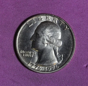 1976-1776 CLAD Quarter Dollar #P23404 - Bild 1 von 2