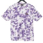 Dickies Women's T-Shirt M Purple Camo 100% Cotton Short Sleeve Round Neck Basic