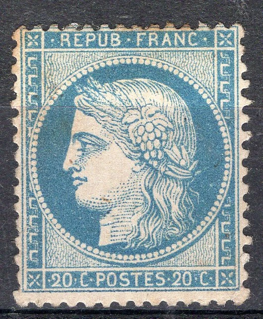 FRANCE, 1870, YV # 37, MH, 350 EUROS - Image 1 of 1