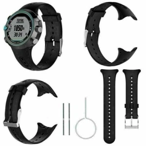 Replacement Silicone Rubber Wristband Strap Bracelet  Band for Garmin Swim Watch - Imagen 1 de 8