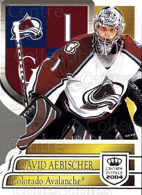 2003-04 Crown Royale Retail #22 David Aebischer - Image 1 of 1