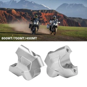 For CFMOTO 800MT 700 450MT 700MT Handlebar Riser Clamp Lift Height Adapter - Picture 1 of 12