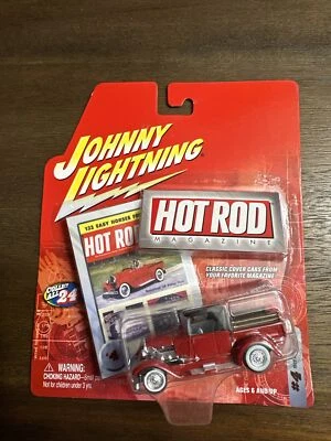 Camioneta Ford Roadster 1929 Johnny Lightning 2004 - revista Hot Rod nueva Foto 1 de 4