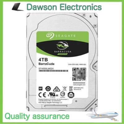  ST4000LM024 4TB Seagate Barracuda 2.5" SATA Internal Hard Drive 15mm HDD - Image 1 of 4