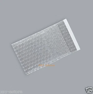 1700 PCS Small Bubble Bags 2.5" x 3" Inch_65 x 80+20mm Self Seal Packaging Pouch - Picture 1 of 6