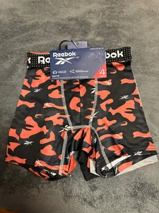 Reebok Boys Performance Boxer Briefs 4 Pack Blue/Black/Gray Medium (8/10) - Picture 1 of 7
