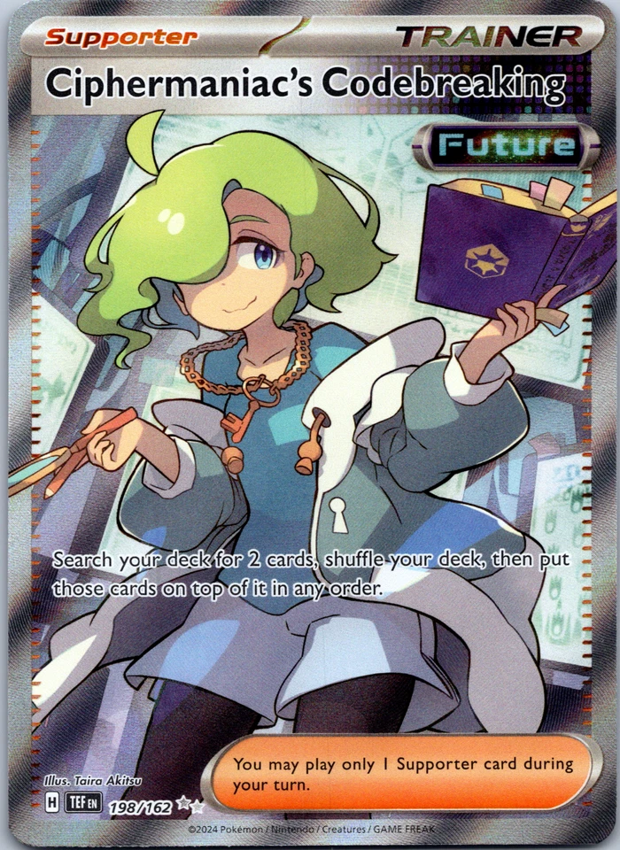 Ciphermaniac's Codebreaking 198/162 Sv05: Temporal Forces Holo - Image 1 of 1