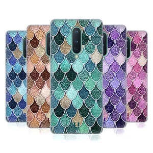 HEAD CASE MERMAID SCALES PATTERNS GEL CASE & WALLPAPER FOR AMAZON ASUS ONEPLUS - Picture 1 of 12