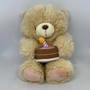 Hallmark Forever Friends Teddy Bear Cake Celebration Birthday Plush Toy 30cm EXC - Picture 1 of 12