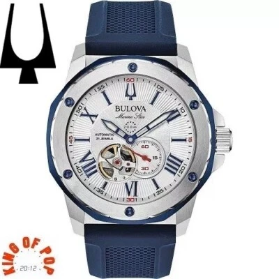Bulova 98A225 Marine Star Automatic 20 ATM *FREE SHIPPING* - Image 1 of 4