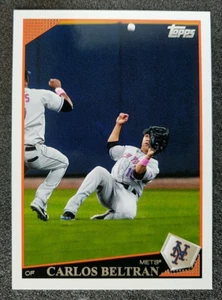 2009 Topps #550 ~ CARLOS BELTRAN ~ New York Mets - Picture 1 of 2