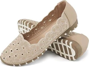 Aomigoct Shoes for Women Ballet Flats Closed  SIZE 9 APRICOT - Picture 1 of 1