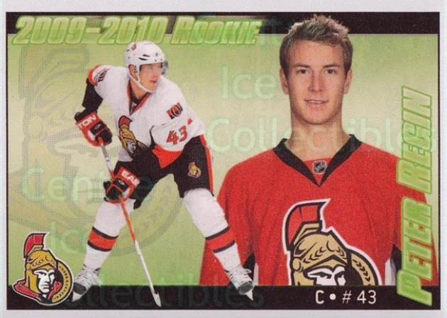 2009-10 Panini Stickers #330 Peter Regin - Image 1 of 1