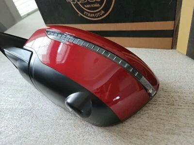 Новый алый красный зеркало подходит 17-19 Nissan Rogue питания драйвер LH SignalCameraMemory - Изображение 1 из 4