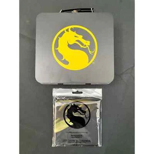 Limited Edition Pre-Order Mortal Kombat 11 Lunchbox Tin & New Scorpion Face Mask - Picture 1 of 9