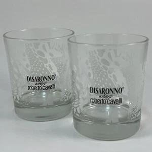 (2) Disaronno Wears Roberto Cavalli Glasses Highball Whiskey Bourbon Rocks - Picture 1 of 12