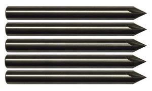 MENGE 5 STCK. 1/4 ZOLL 4 FLÖTE 60 GRAD HARTMETALL FASENFRÄSER - Bild 1 von 1