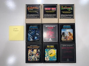 Lot of 9 Assorted Atari 2600 Games, No Duplicates, Some Rare, See Photos #18 - Imagen 1 de 3