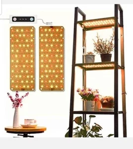 DOMMIA Grow Lights for Indoor Plants 20W Full Spectrum LED Grow Light with Au... - Picture 1 of 15