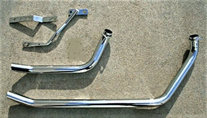 UPSWEEP EXHAUST HARLEY SHOVELHEAD ELECTRA GLIDE FL FLH FX SUPER GLIDE FXE 70-84 - Image 1 of 1