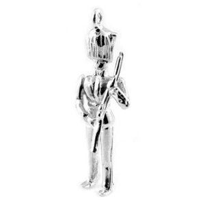 ENCANTO DE GUARDIA DE REINA MÓVIL PLATA ESTERLINA       - Imagen 1 de 3