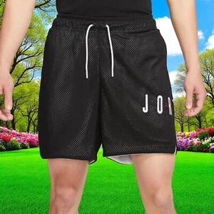 Nike Men’s Jordan Jumpman Air Mesh Basketball Shorts Size 3XL Black - Picture 1 of 5