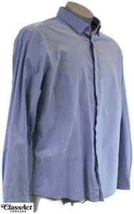 Joe Joseph Abboud slim fit long sleeve button up shirt Grey Geometric XL - Picture 1 of 6