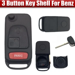 1 Pcs Replacement Car Key Fob Shell Cover For Benz SLK 230 320 ML 500 320 430  - Imagen 1 de 4